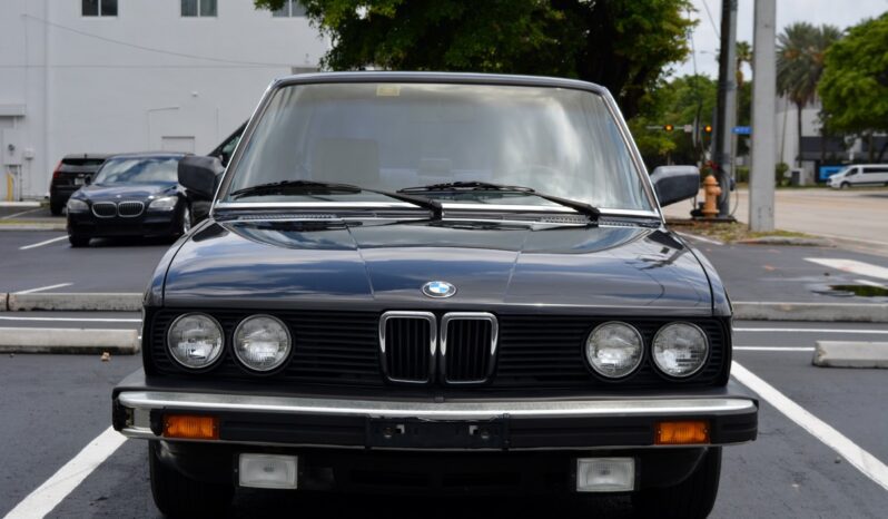 1988 BMW 528E full