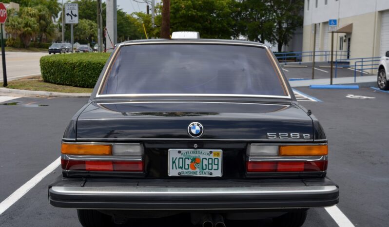 1988 BMW 528E full