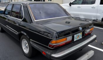 1988 BMW 528E full