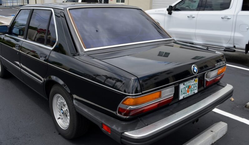 1988 BMW 528E full