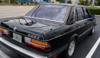 1988 BMW 528E full