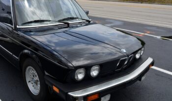 1988 BMW 528E full