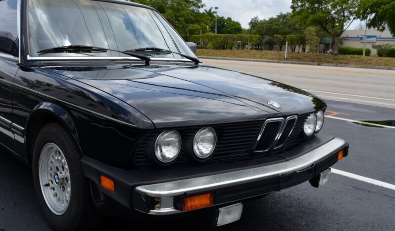 1988 BMW 528E full