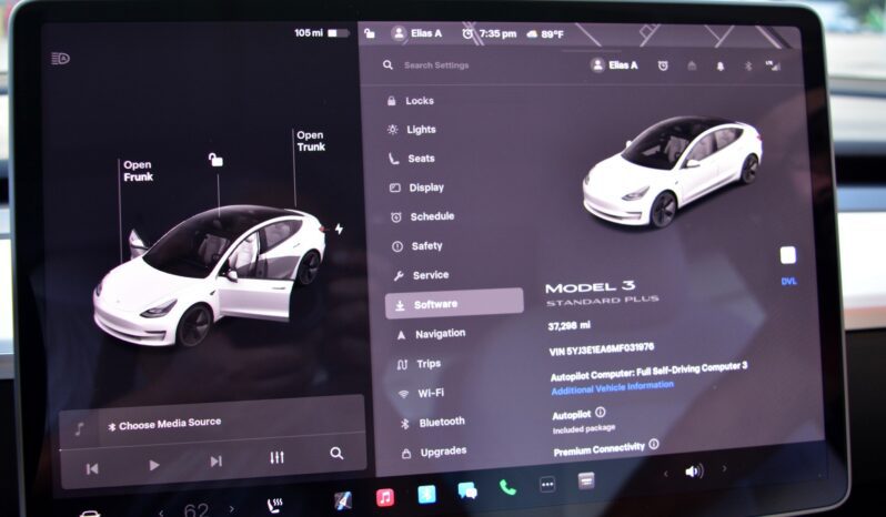 2021 TESLA MODEL 3 STANDARD RANGE PLUS full