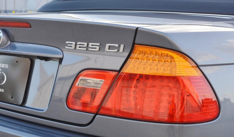 2004 BMW 325CI CONVERTIBLE full