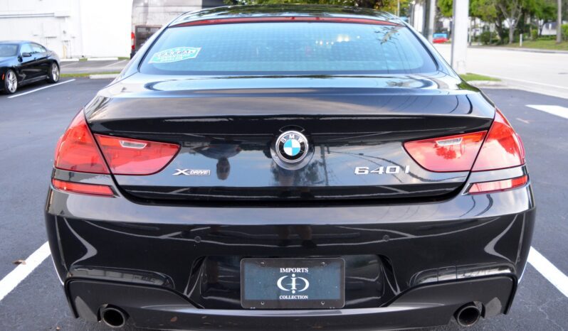 2014 BMW 640I XDRIVE GRAN COUPE M SPORT full
