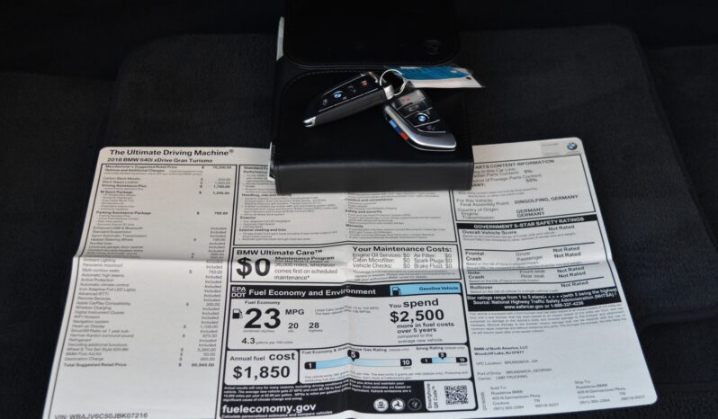 2018 BMW 640I XDRIVE GRAN TURISMO M SPORT 21s full
