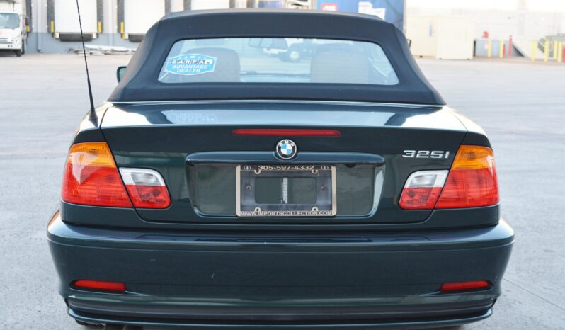 2003 BMW 325CI 5-SPEED MANUAL CONVERTIBLE full