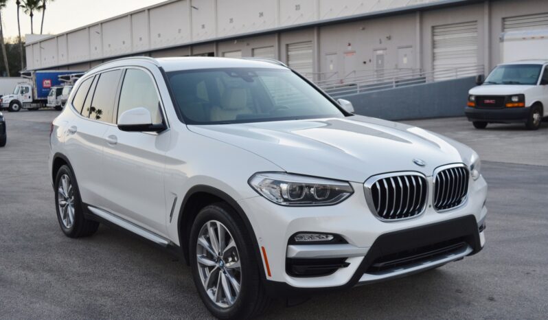 2019 BMW X3 SDRIVE30I PREMIUM CONVENIENCE full