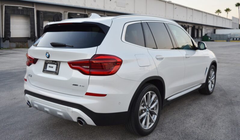 2019 BMW X3 SDRIVE30I PREMIUM CONVENIENCE full