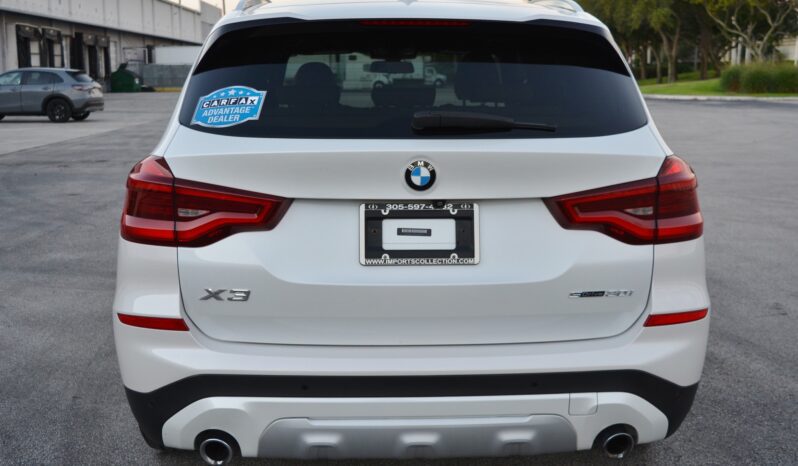 2019 BMW X3 SDRIVE30I PREMIUM CONVENIENCE full