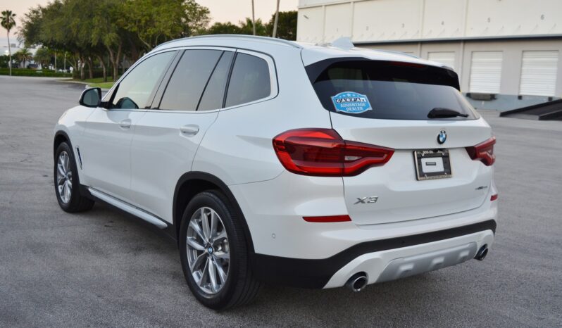 2019 BMW X3 SDRIVE30I PREMIUM CONVENIENCE full