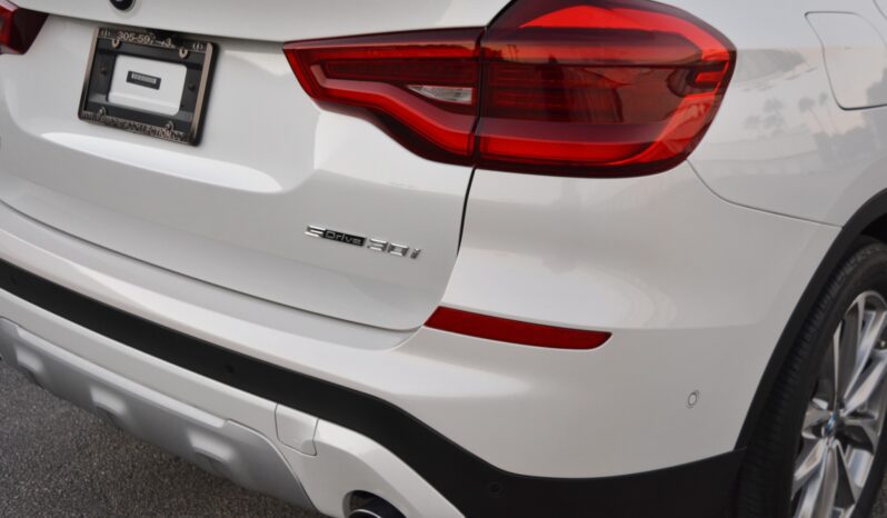 2019 BMW X3 SDRIVE30I PREMIUM CONVENIENCE full