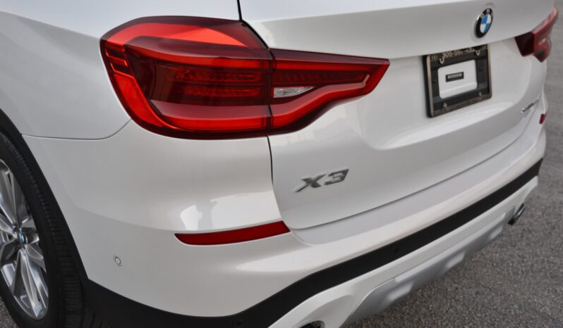 2019 BMW X3 SDRIVE30I PREMIUM CONVENIENCE full