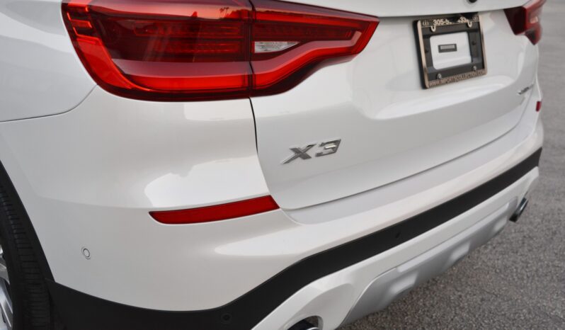 2019 BMW X3 SDRIVE30I PREMIUM CONVENIENCE full