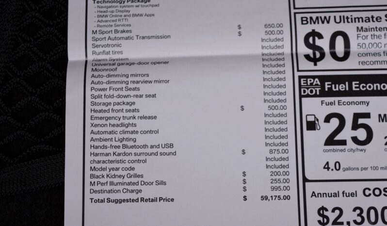 2015 BMW 335I M SPORT full