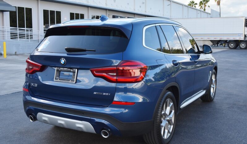 2021 BMW X3 SDRIVE30I PREMIUM PACKAGE full