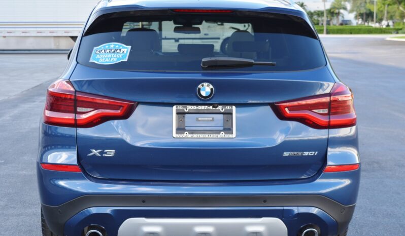 2021 BMW X3 SDRIVE30I PREMIUM PACKAGE full