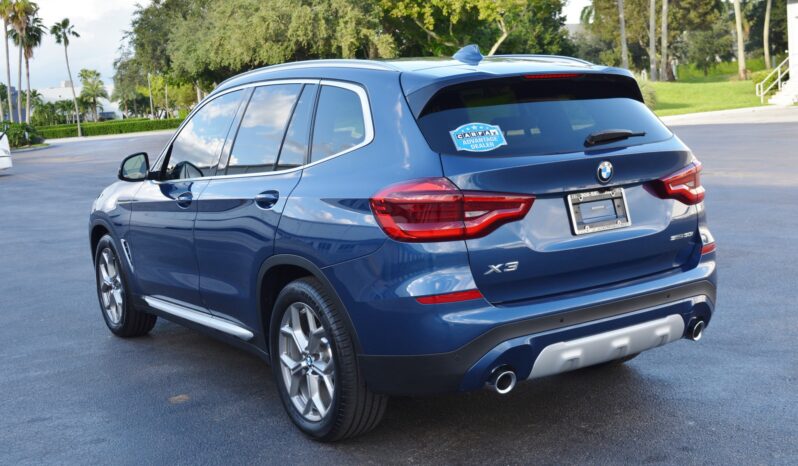 2021 BMW X3 SDRIVE30I PREMIUM PACKAGE full