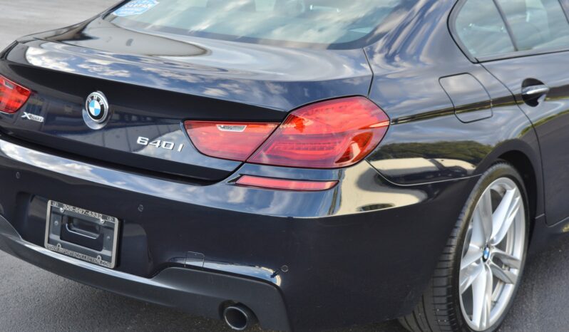 2014 BMW 640I XDRIVE GRAN COUPE M SPORT full